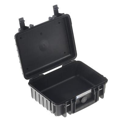 OUTDOOR resväska i svart med vadderade delare 250x175x95 mm Volume: 4,1 L Model: 1000/B/RPD
